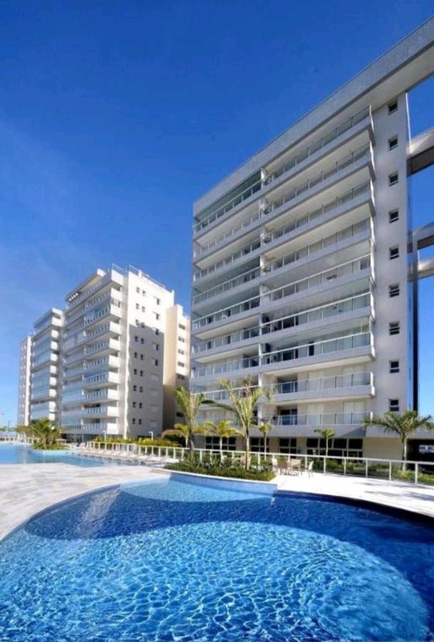 Apartamento Praia Bertioga Frente Mar Appartamento Esterno foto