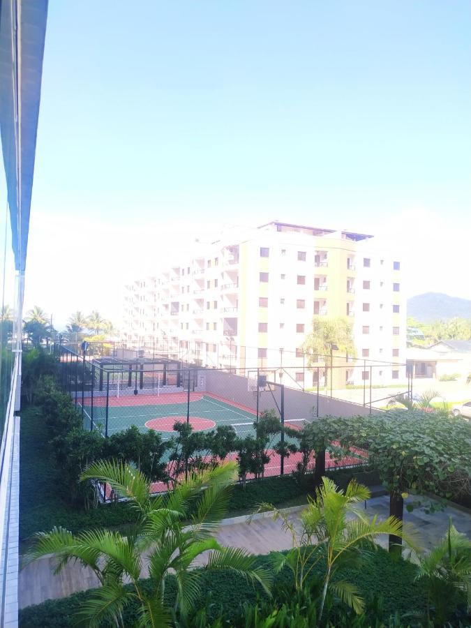 Apartamento Praia Bertioga Frente Mar Appartamento Esterno foto