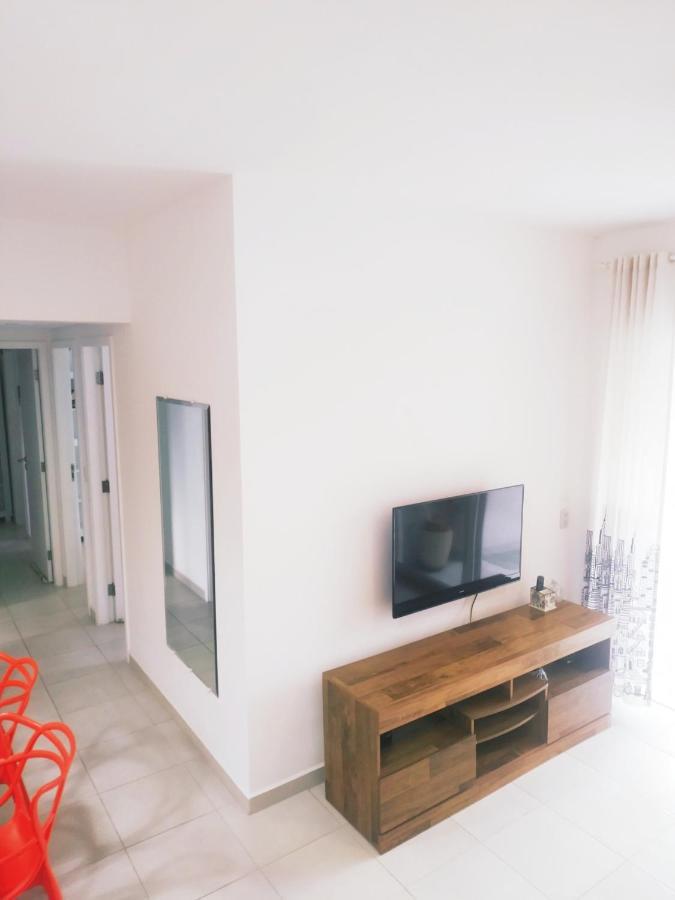 Apartamento Praia Bertioga Frente Mar Appartamento Esterno foto