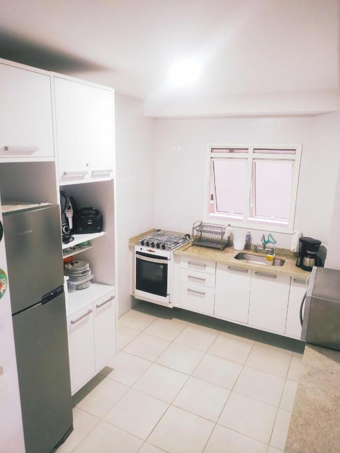 Apartamento Praia Bertioga Frente Mar Appartamento Esterno foto