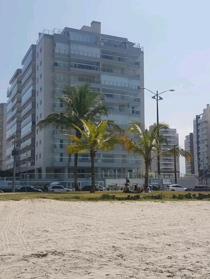 Apartamento Praia Bertioga Frente Mar Appartamento Esterno foto