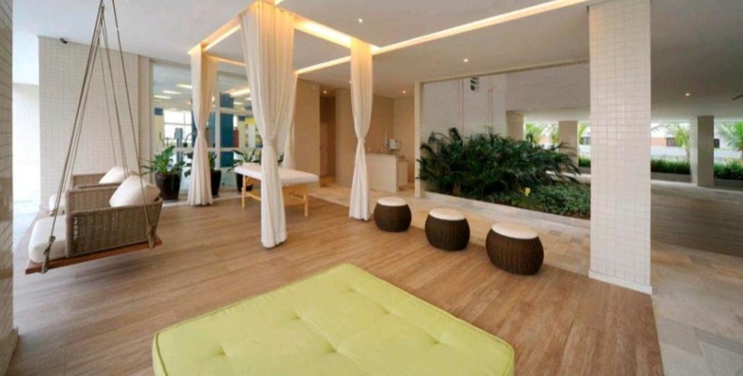 Apartamento Praia Bertioga Frente Mar Appartamento Esterno foto